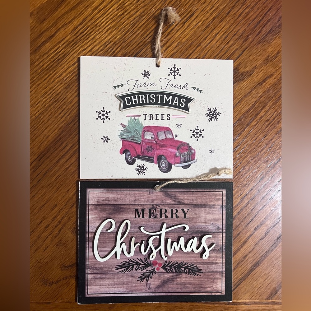 CHRISTMAS SIGNS